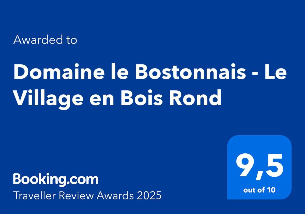 Domaine Le Bostonnais - Le Village En Bois Rond La Tuque Bagian luar foto